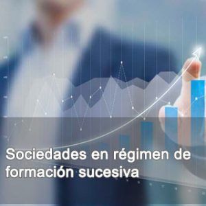 sociedades en regimen de formacion sucesiva